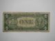 Silver Certificate 1935 1 Dollar Bill Paper Money Currency America Vtg Old Usa N Small Size Notes photo 1
