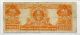 1922 $20 Large Size Gold Certificate - Very Fine Large Size Notes photo 1