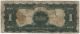 1899 $1 Silver Certificate - Black Eagle (996y) Large Size Notes photo 2