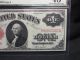 $1 Series 1917 One Dollar Large Note Pmg Graded 45 Choice Extremely Fine Large Size Notes photo 3