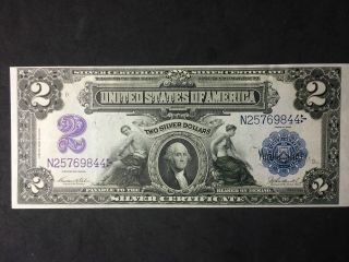 2$ 1899 Silver Certificate photo