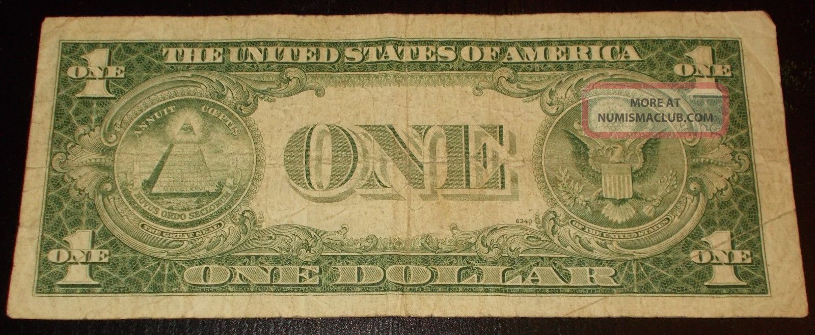 Us 1935e Silver Certificates $1 7510