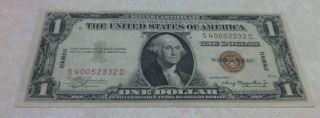 1935 A $1 Dollar Silver Certificate Hawaii Vf photo