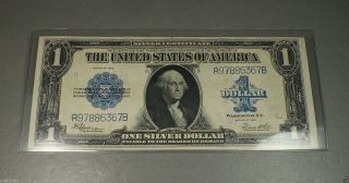 1923 $1 One Dollar Silver Certificate Choice About photo