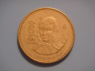 Mexico 1000 Pesos,  1990,  Juana De Asbaje photo