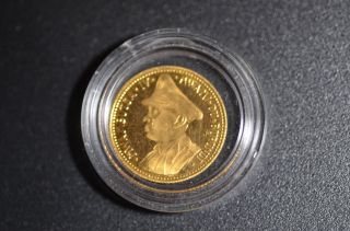1962 Ten Francs (burundi) Gold Coin photo