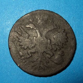 Coin Of Russian Empire 1731 Denga 13f photo