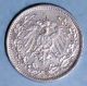 Germany Empire 1/2 Mark 1914 A Almost Uncirculated 0.  9000 Silver Coin Germany photo 1