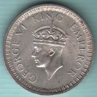 British India - 1942 - One Rupee Kg Vi - Rare Coin K21 photo