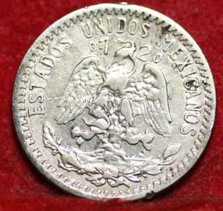 1927 Mexico 20 Centavos Silver Foreign Coin S/h photo