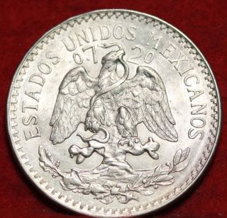 1939 Mexico 50 Centavos Silver Foreign Coin S/h photo