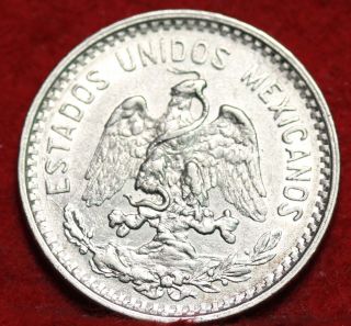 Uncirculated 1906 Mexico 20 Centavos Silver Foreign Coin S/h photo