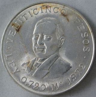 Mexico 1972mo 25 Pesos Km 480 photo