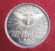 1958 Vatican City 500 Lira.  835 Silver Sede Vacante Coin In Holder Italy, San Marino, Vatican photo 1