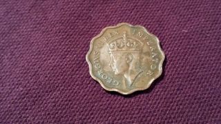 1944 Half Piastre Cyprus Coin Circulated,  Ungraded,  Uncertified photo
