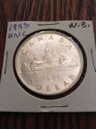 1953 Canada Dollar Unc We photo
