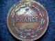 France Wwii Allied Occupation 1944 2 Francs,  Brass Europe photo 1