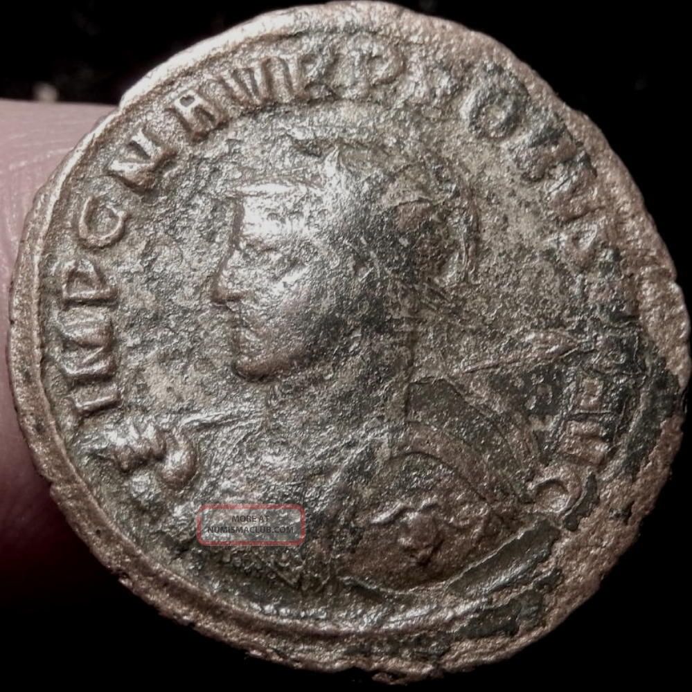 Mortown: Probus Silvered Antoninianus Cyzicus Virtus Probi Avg Coins: Ancient photo