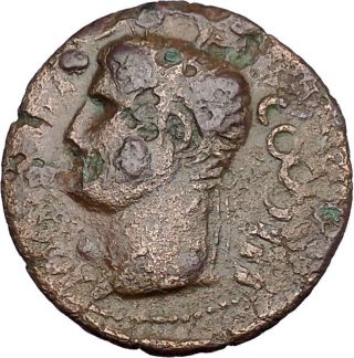 Celtic Barbarous 37ad Marcus Vipsanius Agrippa Ancient Roman Style Coin I45251 photo