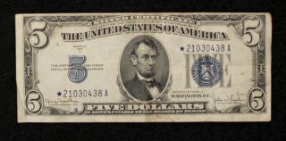 Rare Series 1934d $5 
