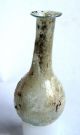 Rare Circa.  100 A.  D Finest British Found Roman Period Glass Bottle.  Vf State Coins: Ancient photo 1