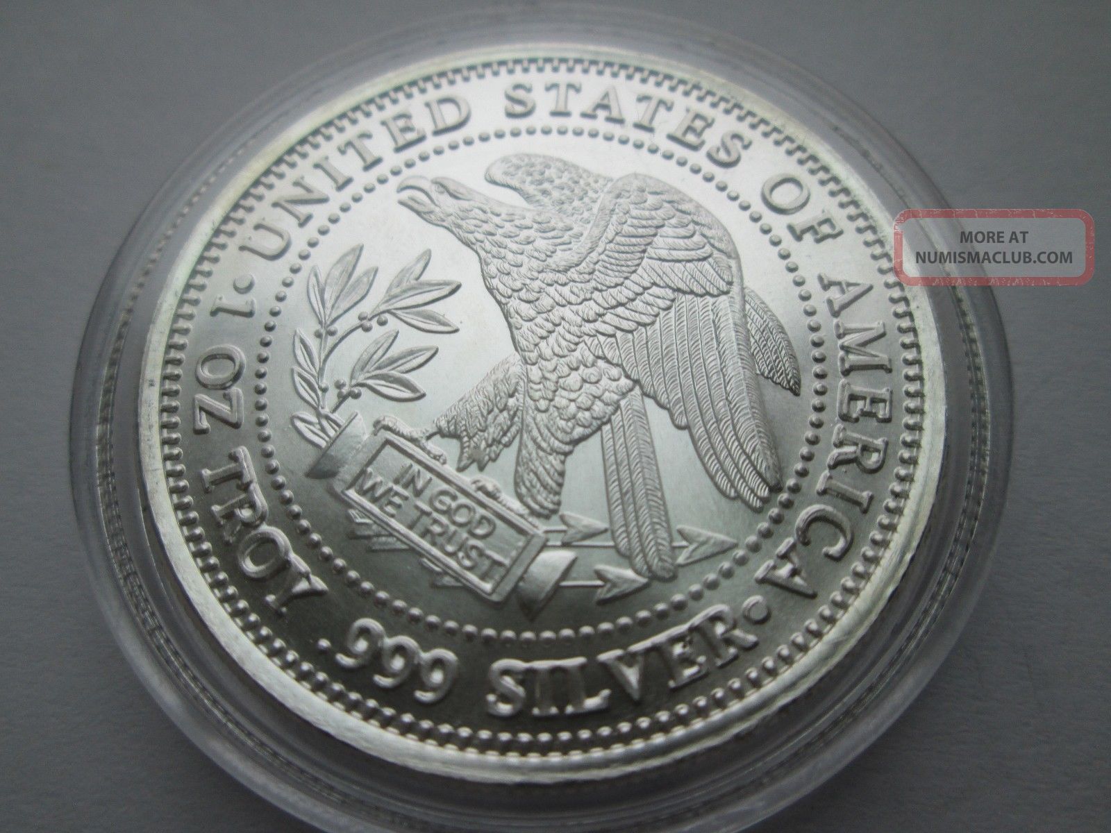 1 Troy Ounce Northwest Territory. 999 Fine Silver Round