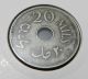 Palstine 20 Mils 1933 Vf Key Date Coin Middle East photo 1