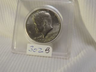 1976 S Kennedy Half Dollar Bu 40 Silver Bicentennial Us Coin 302b photo