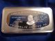 1977 Franklin Solid Sterling Silver.  925 Christmas Ingot - 1000 Grains Silver photo 1