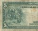 1914 $5 Dollar Bill Federal Reserve Note Large Size Notes photo 4