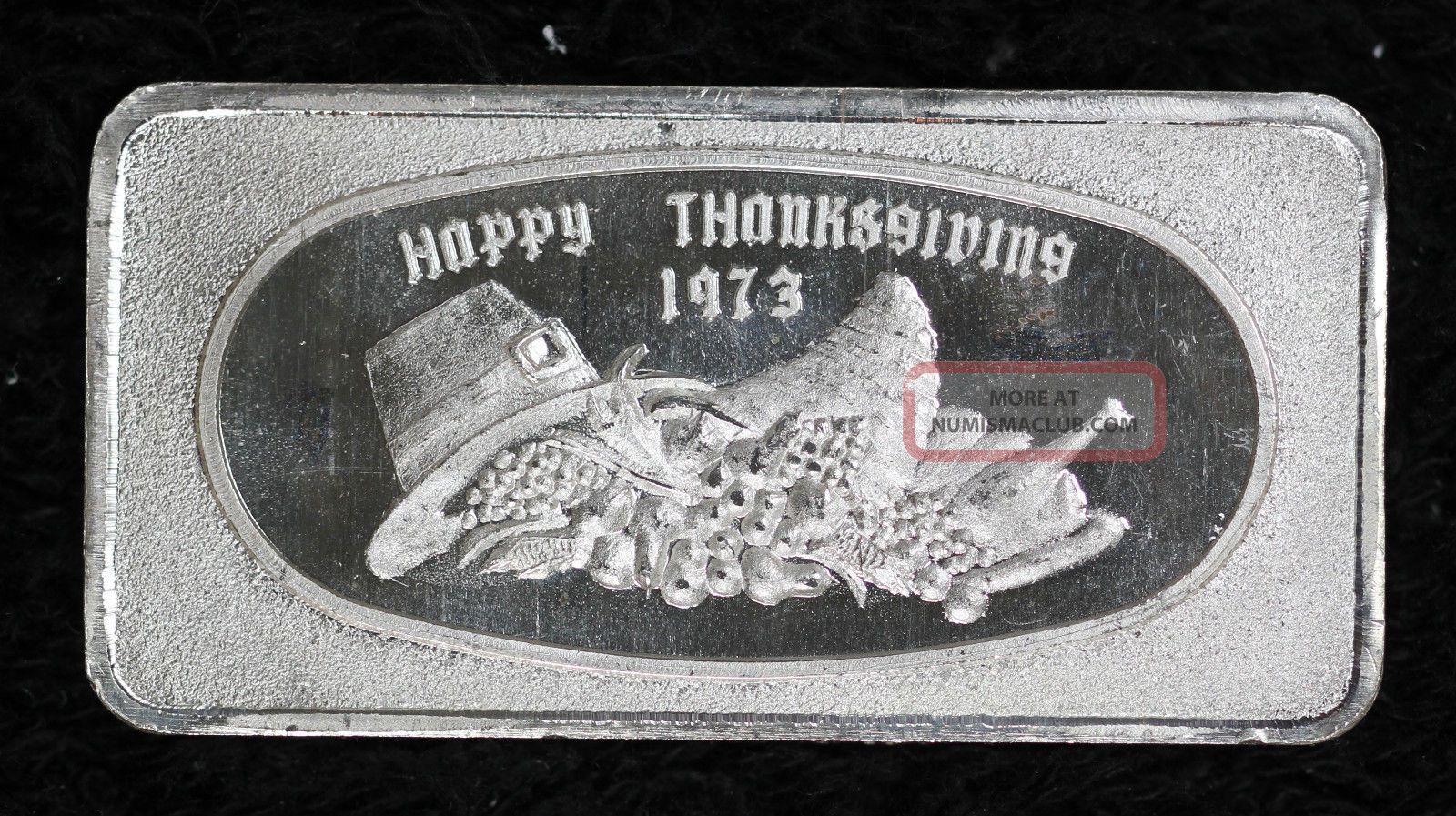 Thanksgiving Silver Rounds 1976 Thanksgiving Great Lakes. 999 1 Oz Silver Bar Ingot