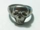 Skull Ring Mystery Metal Scrap Or Keep 8 Grams Odd Ring Bullion photo 6