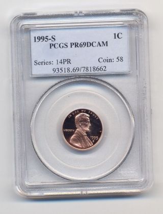 1995 - S 1c Dc (proof) Lincoln Cent photo