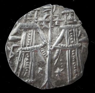 1331 - 1355 Ad Silver Medieval Bulgaria 1 Grosh Ivan Alexander photo
