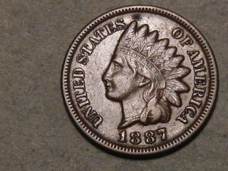 1887 Indian Head Cent 0900 photo