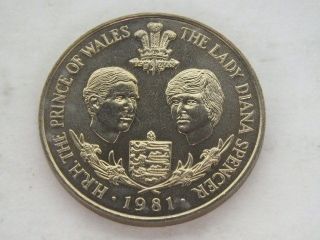 Guernsey 1981 25 Pence Charles And Diana From Japan photo