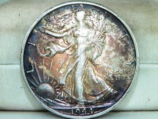1944 S Silver Walking Liberty Half Dollar.  50c San Francisco photo