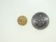 9kt Yellow Gold Miniature 10mm Fantasy Token Medal Exonumia photo 2