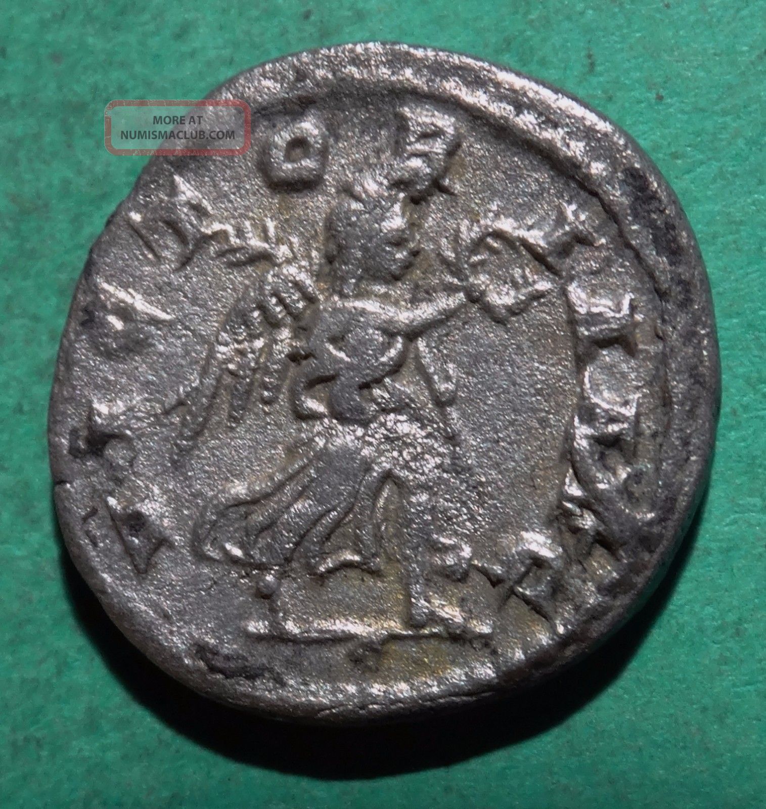 Tater Roman Imperial Silver Denarius Coin Of Severus Alexander Victory
