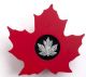 2015 Canada $20 1 Oz Fine Silver Coin - The Canadian Maple Leaf Shape Coin Coins: Canada photo 3