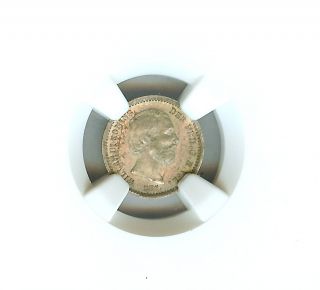 Netherlands 1859 5 Cents Ngc Ms64 photo