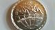 Egypt 5 Pounds Olympiad.  1992 - 0,  925 Silver Unc Africa photo 2