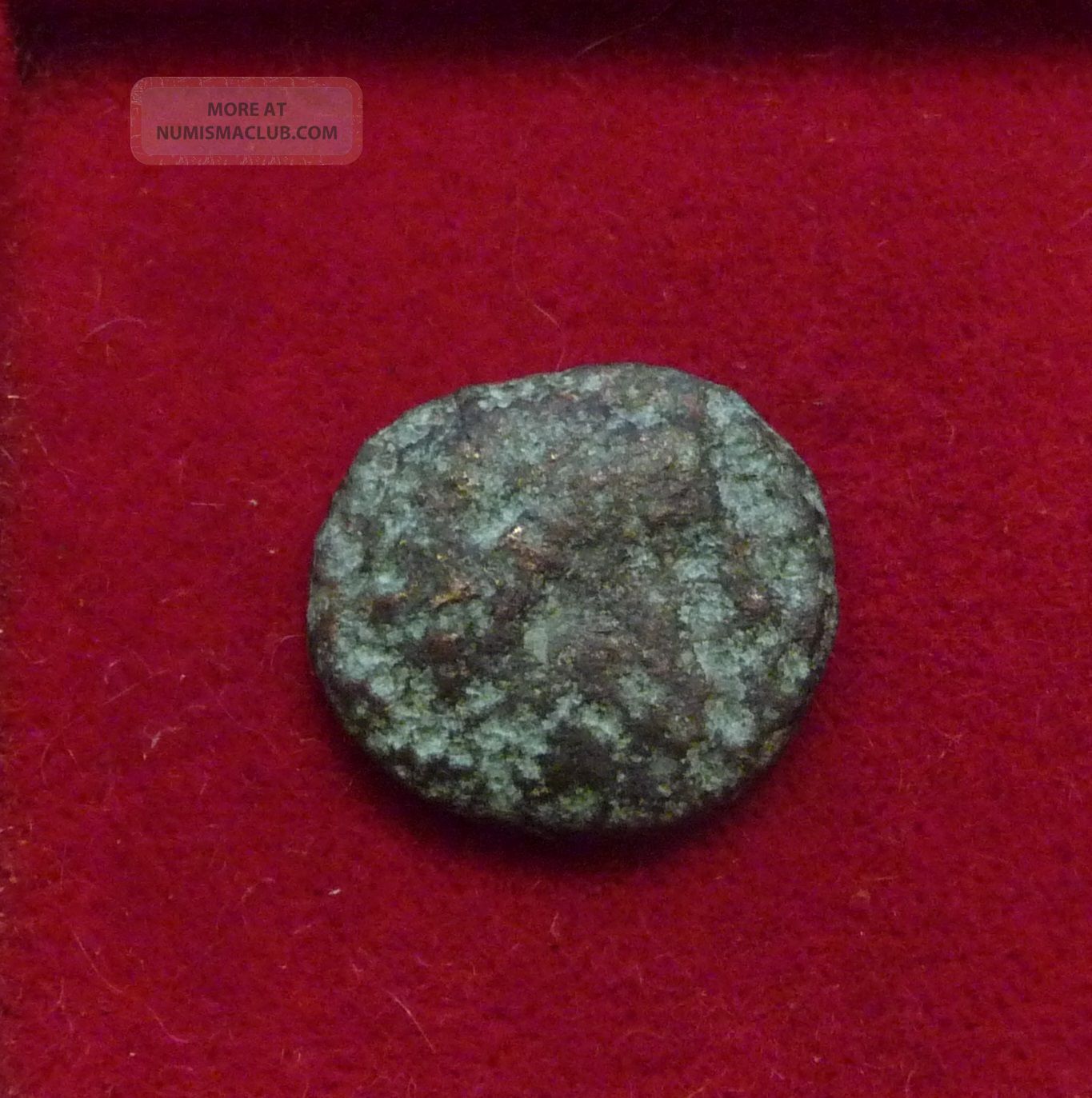 Ancient Greek Bronze Coin Goat Or Horse Prancing Æ15