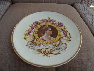 Dutch Queen Wilhelmina 40th Anniversary Plate photo