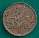 French Indo - China 20 Cents 1941 - S Ww2 Era San Francisco Mark Coin Asia photo 1