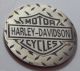 1996 Daytona - Harley Davidson Motorcycles Medal Skull Exonumia photo 1