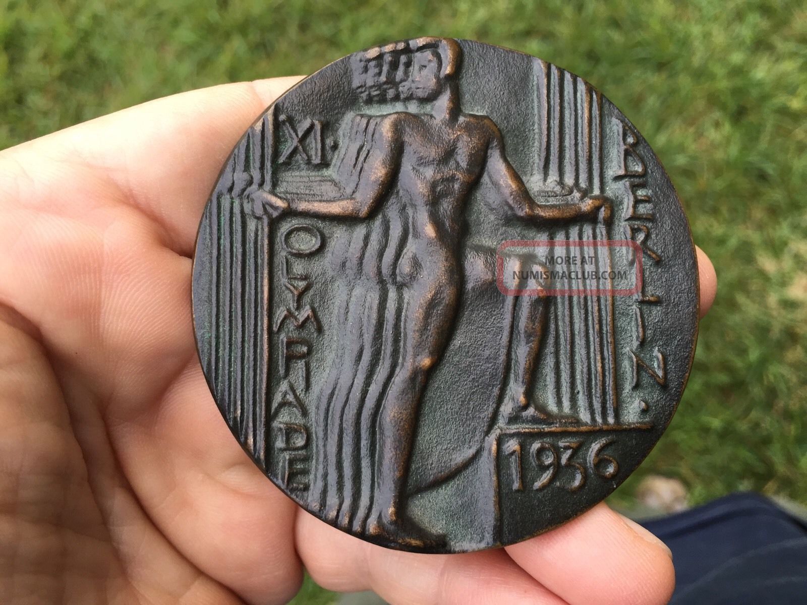 rare-1936-berlin-germany-summer-olympics-participation-bronze-medal