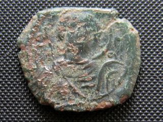 John Ii 1118 - 1143 Ad Ae Half - Tetarteron Byzantine Bronze Coin photo