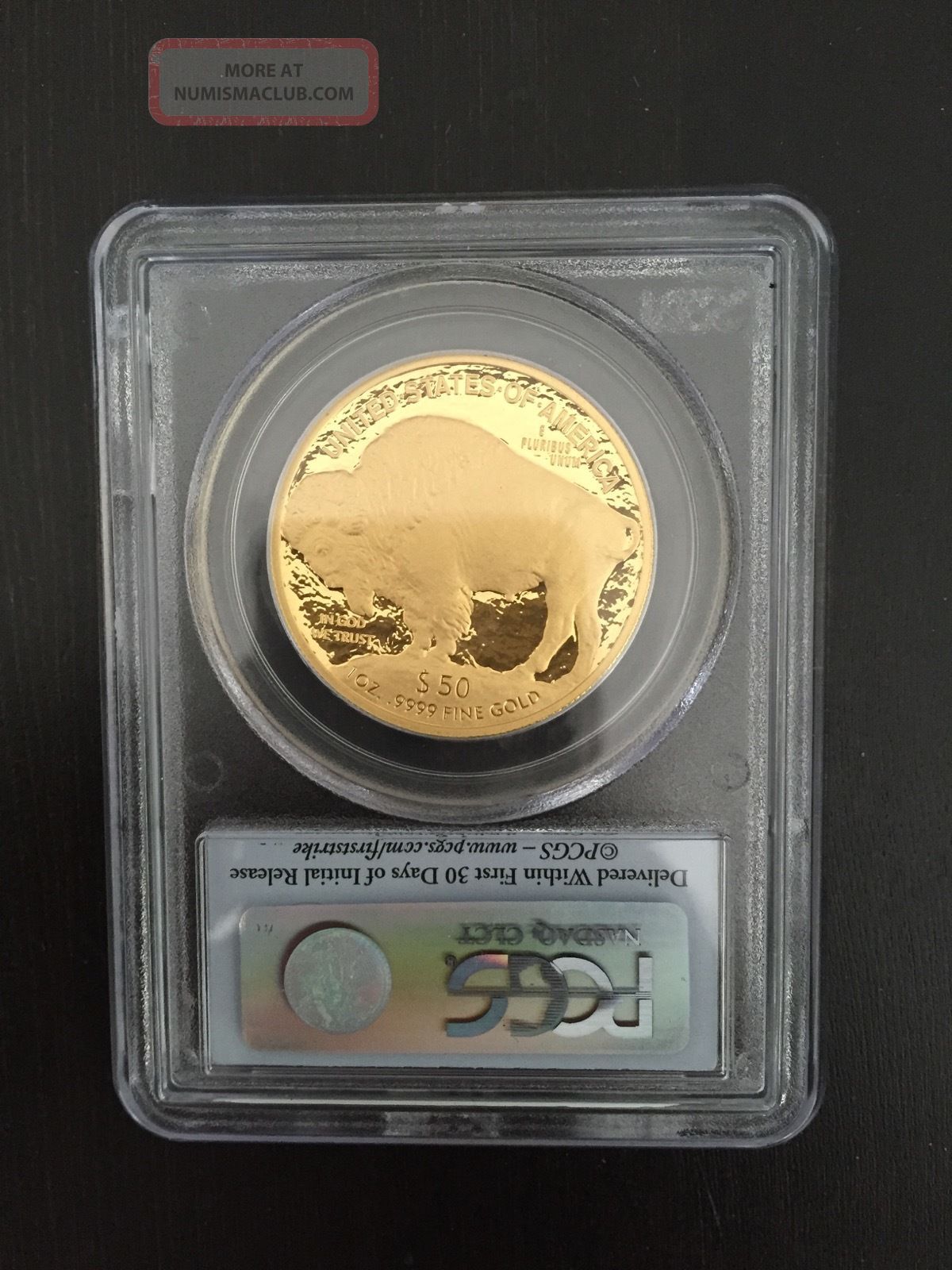 2009 W $50 1 Oz Proof Gold Buffalo Coin. 9999 Pcgs Pr 69 Dcam First Strike
