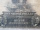 1899 $1 Large Currency Silver Certificate Note Look At Pics Large Size Notes photo 7